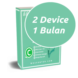 Whacenter 1 bulan 2 device